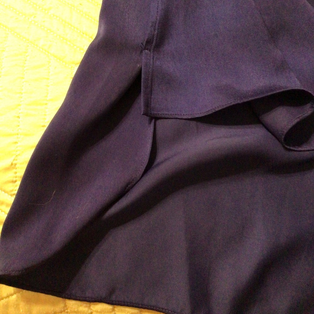 NWOT, Royal blue T TAHARI blouse - Picture 8 of 8